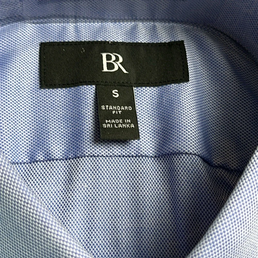 Banana Republic Standard Fit Oxford-Fit Shirt Blue Small New With‎ Tags